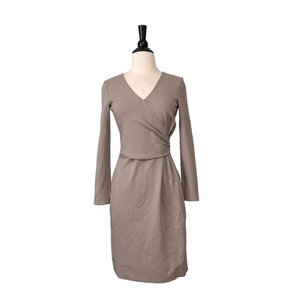 Armani Collezioni‎ Faux Wrap Milano Jersey Dress 4